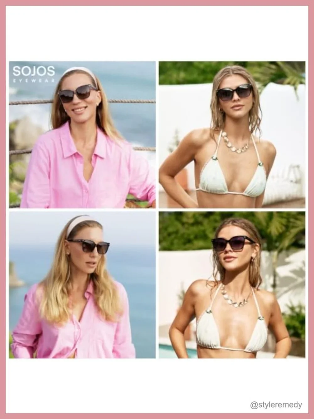 Trendy Oversized Square Polarized Sunglasses UV400 Protection